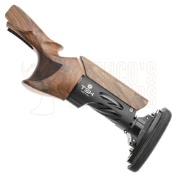 TSK Standard Shotgun Stock Trap Browning 725 Medium Grip Right Hand Black Pipe Bridge Wood 40mm Comb 140mm Black Pipe Microcell 23mm Pad