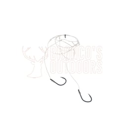 Bronco's Pre-Made Dropper Rig 2x 6/0 Hooks 80 Lb 1 Pack