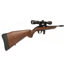 Rossi 7022 Wood .22 LR + Nikko Stirling Mountmaster 3-9x40mm + Buffalo River Rimfire Suppressor