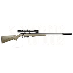 Rossi 8117 Green Stock .17 HMR + Nikko Stirling Mountmaster 3-9x40mm + Nielsen Sonic 35 Rimfire Suppressor