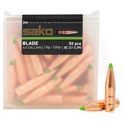 Sako Blade Projectiles 6.5mm 120gr 50 Count