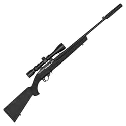 Ruger 10/22 Hogue Blued .22 LR + 3-9x32 Scope + Suppressor