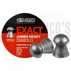 JSB Match Diabolo Exact Jumbo Heavy .22 18.13gr Diablo 500 Rounds