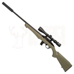 Rossi 7022 Green Stock .22 LR 18" + Nikko Stirling Mountmaster 3-9x40mm + Rimfire Suppressor .22 LR