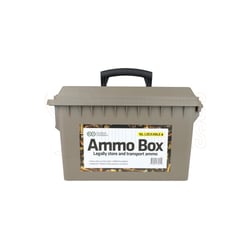 Outdoor Outfitters Fat 50 Cal Polymer Lockable Ammo Box 16L