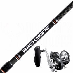 Shimano Torium 20PG-A Overhead Reel + Shimano Backbone Jig Overhead Fishing Rod 5'5" PE5-8 400gm