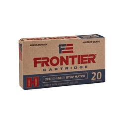 Hornady Frontier .223 68gr BTHP Match 20 Rounds
