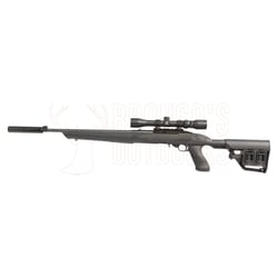 Ruger 10/22 Blued Synthetic Tac Hammer Stock .22 LR + 3-9x32mm Scope + 2 Spare Magazines + Suppressor