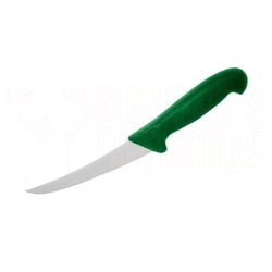 Knifekut 9013 Curved Boning Knife 5" Green
