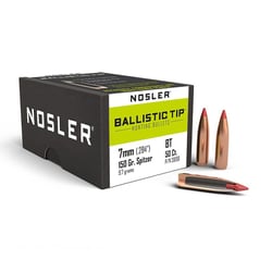 Nosler Ballistic Tip Hunting Projectiles 7mm .284" 150gr 50 Quantity