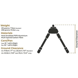 Spartan Javelin Pro Hunt Tactical Bipod Long