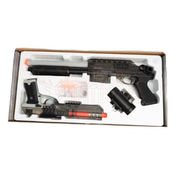 Ghost Game Face Spring Powered Shotgun + Spring Powered Pistol 6mm