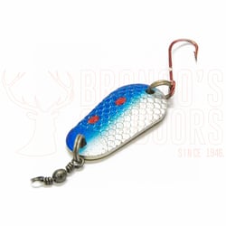 Kilwell Zed Spinner Single Hook Silver Blue 7gm