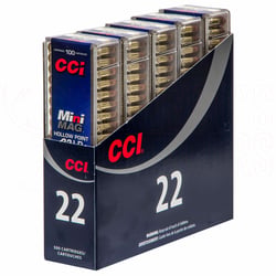 CCI Mini Mag .22 LR 36gr HP 500 Rounds