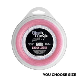 Black Magic Pink Shock Leader