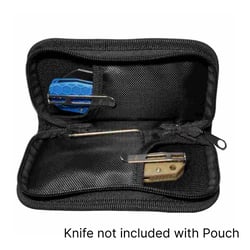 Honey Badger Nylon Zipper Pouch Black