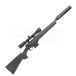 Howa Mini Action Blued .223 16.5" Threaded Black + GamePro 3-9x40mm Scope + DPT Suppressor