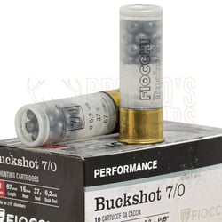 Fiocchi Buckshot 12ga 37gm 27 Ball 10 Rounds