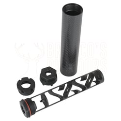 GHOST Silencers Rimfire Carbon Silencer 1/2x20 or 1/2x28