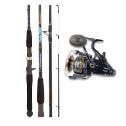 Shakespeare Ugly Stik Gold 5'6" 10-15kg Rod + Shimano Thunnus CI4 8000 Baitrunner Reel