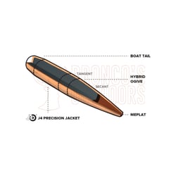 Berger EOL Elite Hunter Projectiles 6.5mm .264" 156gr 100 Count