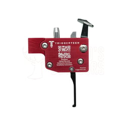 TriggerTech Diamond Trigger Tikka Black Straight-Flat Right-Hand