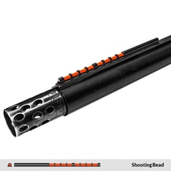 EasyHit Orange Fibre Optic Shotgun Shooting Bead 0.10" / 2.5mm