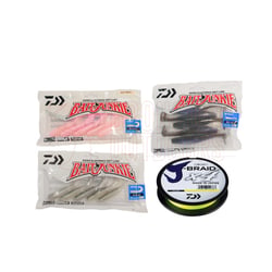 Daiwa Strikeforce II 7' 6-9kg + Daiwa RX 4000 + Baitjunkie Set + Daiwa J Braid 15lb