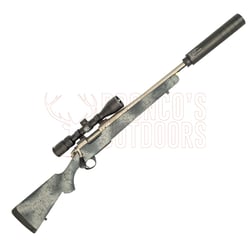Bergara B14 Extreme Hunter Stainless Grey Cerakote .308 Win + Vortex Diamondback Riflescope 4-12x40mm BDC + DPT Modular MK2 Over Barrel Suppressor