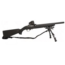 Ruger 10/22 Hogue SR-X .22 LR Rifle + Paracord Sling + Bipod + Red Dot Sight