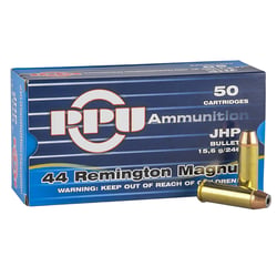 PPU .44 Magnum 240gr JHP 50 Rounds
