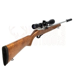 Ruger 10/22 Sporter Stainless .22 LR + 4x32 Scope + Suppressor