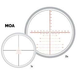 Vortex Strike Eagle 5-25x56 EBR-7C MOA Rifle Scope
