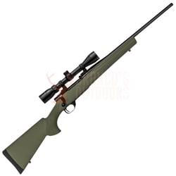 Howa Model 1500 Blued Threaded 20" Green 7mm-08 Rifle + GamePro 3-9x40 Scope