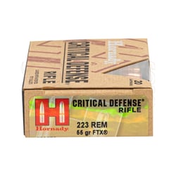 Hornady Critical Defense .223 55gr FTX