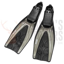 Land & Sea Reef Tech Dive Fins Grey
