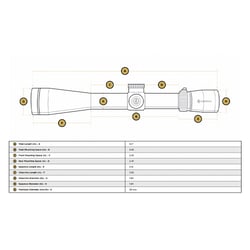 Leupold VX-3HD 3.5-10x40 30mm CDS-ZL FireDot Twilight Hunter