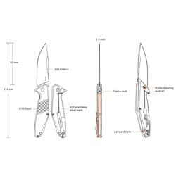 Ruike D191-B Folding Knife