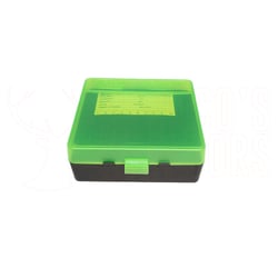 MTM Case-Gard Flip-Top Pistol Ammo Box Green & Black