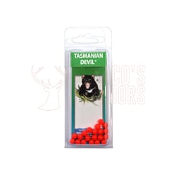 Tasmanian Devil Red Bead 5mm