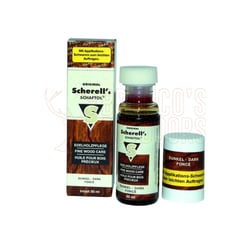 Scherell's Schaftol Stock Oil Dark 50ml + Sponge