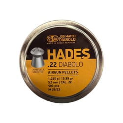 JSB Hades .22 15.89gr HP 500 Rounds