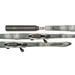 Bergara B14 Extreme Hunter Stainless Grey Cerakote .308 Win + Vortex Diamondback Riflescope 4-12x40mm BDC + DPT Modular MK2 Over Barrel Suppressor