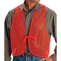 Allen Safety Vest - Blaze Orange Mesh