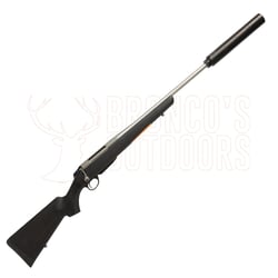 Tikka T3x Superlite Stainless 7mm Rem Mag 24" Threaded + DPT MK2 Magnum OB Suppressor