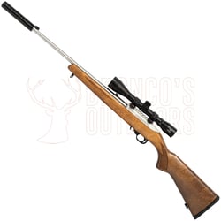 Ruger 10/22 Sporter Stainless .22 LR + 4x32 Scope + Suppressor
