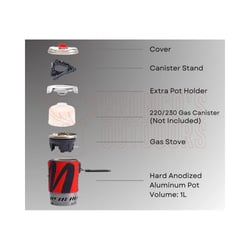 FireMaple Polaris X5 1L Cooking System