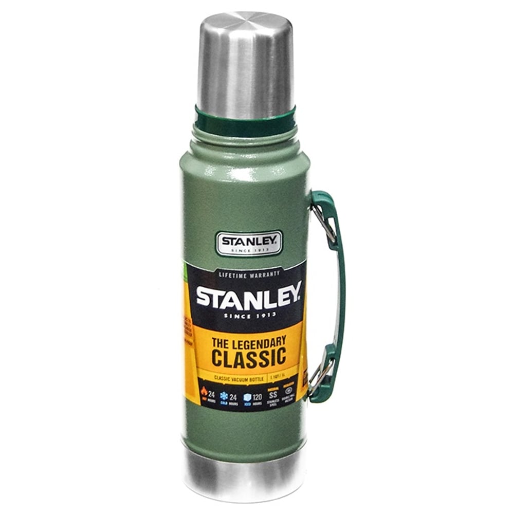Stanley Classic Vacuum Flask 1.0L Green