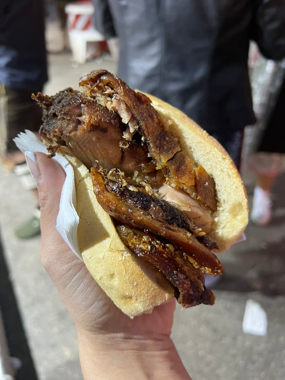 Crispy Pork Sandwich