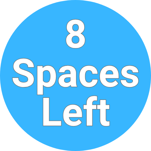 8 Spaces Left